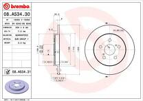 Тормозной диск Brembo Prime Line  08.A534.31