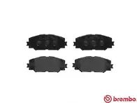 Передние тормозные колодки Brembo P 83 082 для Toyota Corolla 10 пок. / E140, E150 / рестайлинг