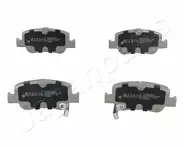 Задние тормозные колодки Japanparts PP-220AF для Toyota Corolla 10 пок. / E140, E150 / рестайлинг