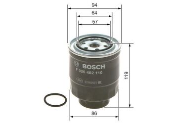 Bosch F 026 402 110 <span>топливный фильтр</span>