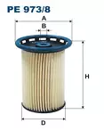 Топливный фильтр Filtron  PE 973/8