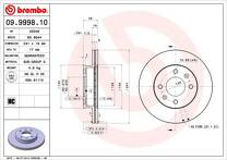 Тормозной диск Brembo Prime Line  09.9998.10