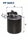 Топливный фильтр Filtron  PP 840/3