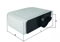 Воздушный фильтр Mahle  LX 3233/6