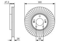 Тормозной диск Bosch  0 986 479 S14