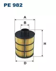 Топливный фильтр Filtron  PE 982
