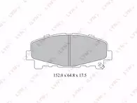 Передние тормозные колодки Lynx  BD-3424