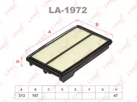 Воздушный фильтр Lynx LA-1972
