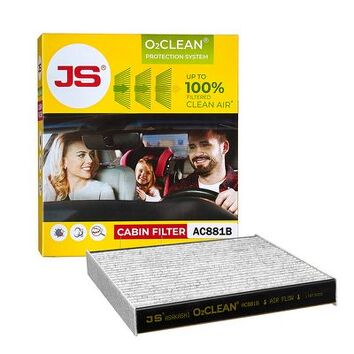 JS Asakashi AC881B-K <span>салонный фильтр угольный</span>