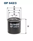 Масляный фильтр Filtron OP 642/3