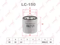 Масляный фильтр Lynx  LC-150