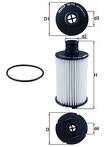 Масляный фильтр Knecht  OX 774D