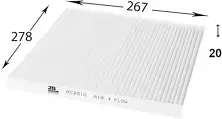 Фильтр JS Asakashi  AC2510