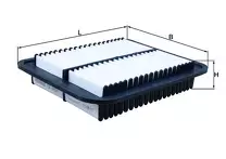 Воздушный фильтр Mahle  LX 4431