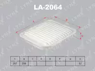 Воздушный фильтр Lynx  LA-2064