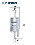 Топливный фильтр Filtron PP 836/9 PP 836/9