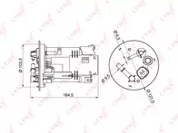 Топливный фильтр Lynx LF-970M