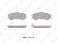 Передние тормозные колодки Lynx  BD-7003