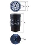 Топливный фильтр Mahle  KC 226