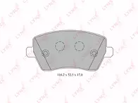 Передние тормозные колодки Lynx  BD-5739