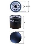 Масляный фильтр Mahle  OC 978