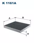 Фильтр Filtron K 1161A