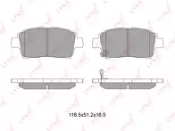 Передние тормозные колодки Lynx  BD-7526