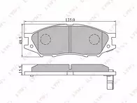 Передние тормозные колодки Lynx  BD-3409