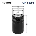 Масляный фильтр Filtron  OP 532/1