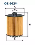 Масляный фильтр Filtron  OE 662/4