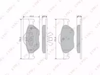 Передние тормозные колодки Lynx  BD-5108