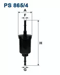 Топливный фильтр Filtron  PS 865/4