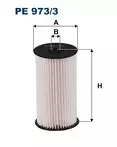 Топливный фильтр Filtron  PE 973/3
