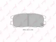 Задние тормозные колодки Lynx  BD-3803