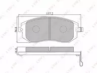 Передние тормозные колодки Lynx  BD-7101