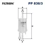 Топливный фильтр Filtron  PP 836/3