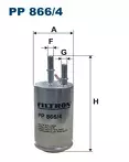 Топливный фильтр Filtron  PP 866/4