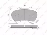 Передние тормозные колодки Lynx  BD-7549