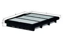Воздушный фильтр Mahle  LX 2679