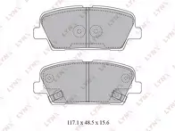 Задние тормозные колодки Lynx  BD-3623