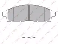 Передние тормозные колодки Lynx  BD-5529