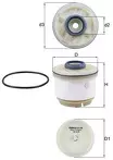 Топливный фильтр Mahle  KX 268D