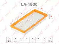 Воздушный фильтр Lynx  LA-1930
