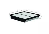 Воздушный фильтр Knecht  LX 2957