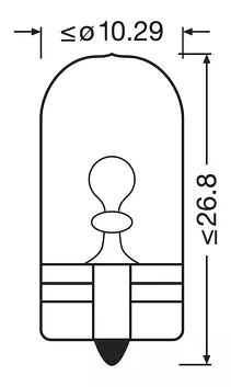 WY5W Osram Original <span>лампы автомобильные галоген </span>