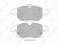 Передние тормозные колодки Lynx BD-5923 для Opel Vectra C / универсал / рестайлинг
