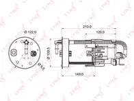 Топливный фильтр Lynx  LF-954M