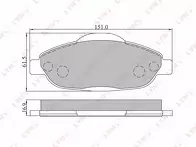 Передние тормозные колодки Lynx  BD-6102