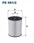 Топливный фильтр Filtron  PE 981/2