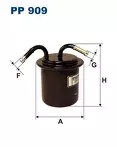 Топливный фильтр Filtron PP 909